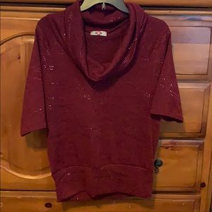 Urvana Women’s Cowl Dress Shirt Sz Small EUC